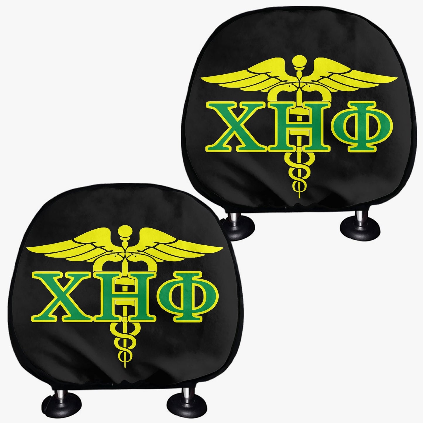 Chi Eta Phi Car Headrest Covers: Comfort & Style!