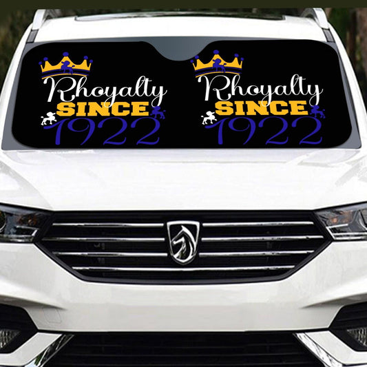 Sigma Gamma Rhoyalty Car Windshield Visor – Regal UV Protection