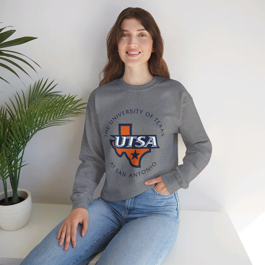 UTSA Crewneck Sweatshirt: Stay Cozy in Style with Roadrunner Pride!