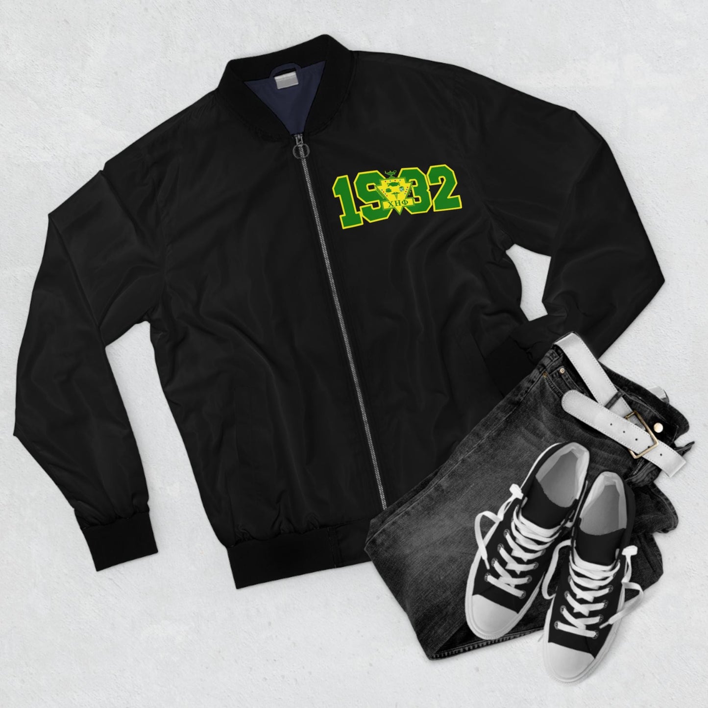 Stylish Chi Eta Phi Bomber Jacket