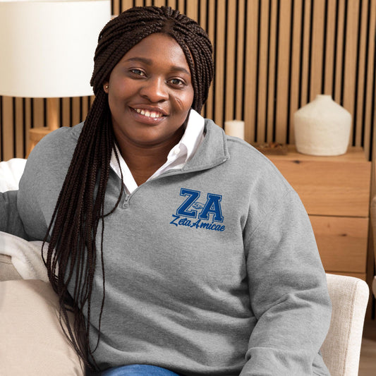 Zeta Amicae Cozy Fleece Pullover – Perfect for Chilly Days