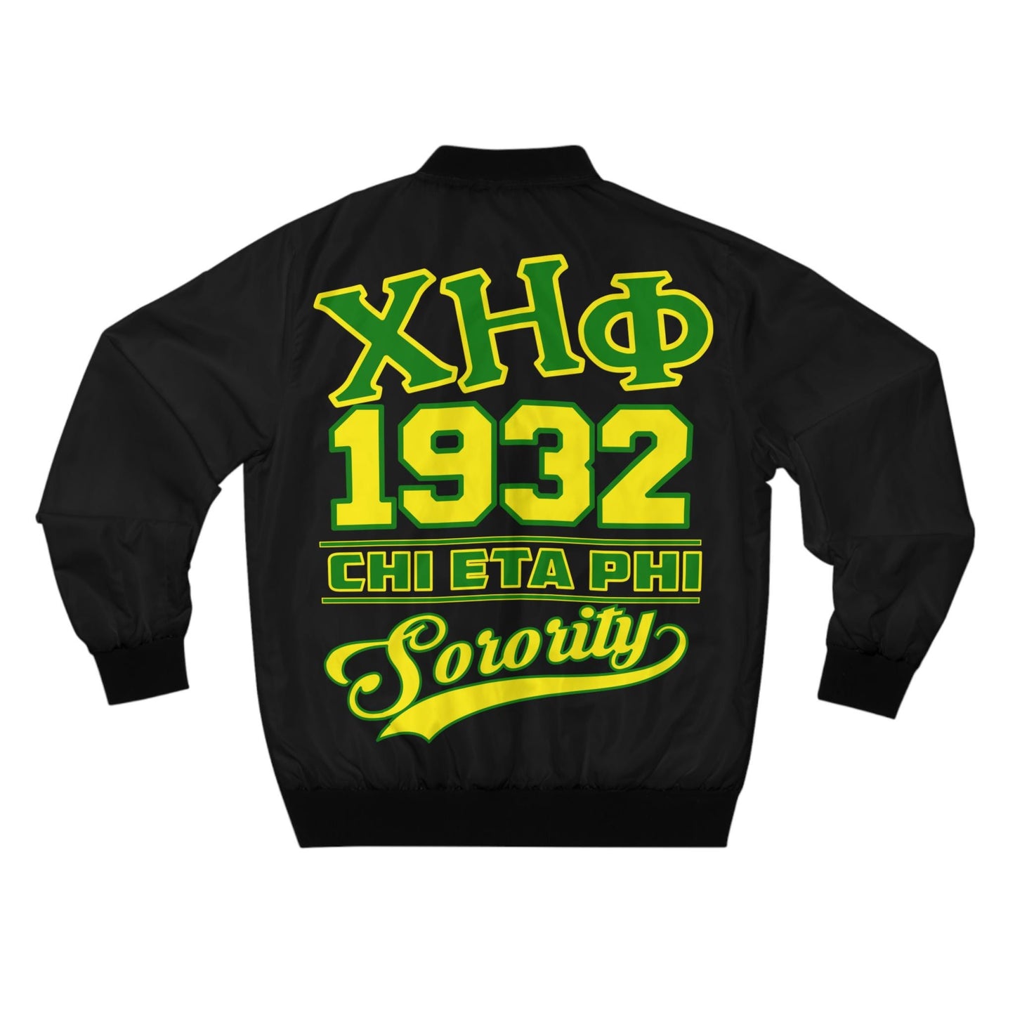 Stylish Chi Eta Phi Bomber Jacket