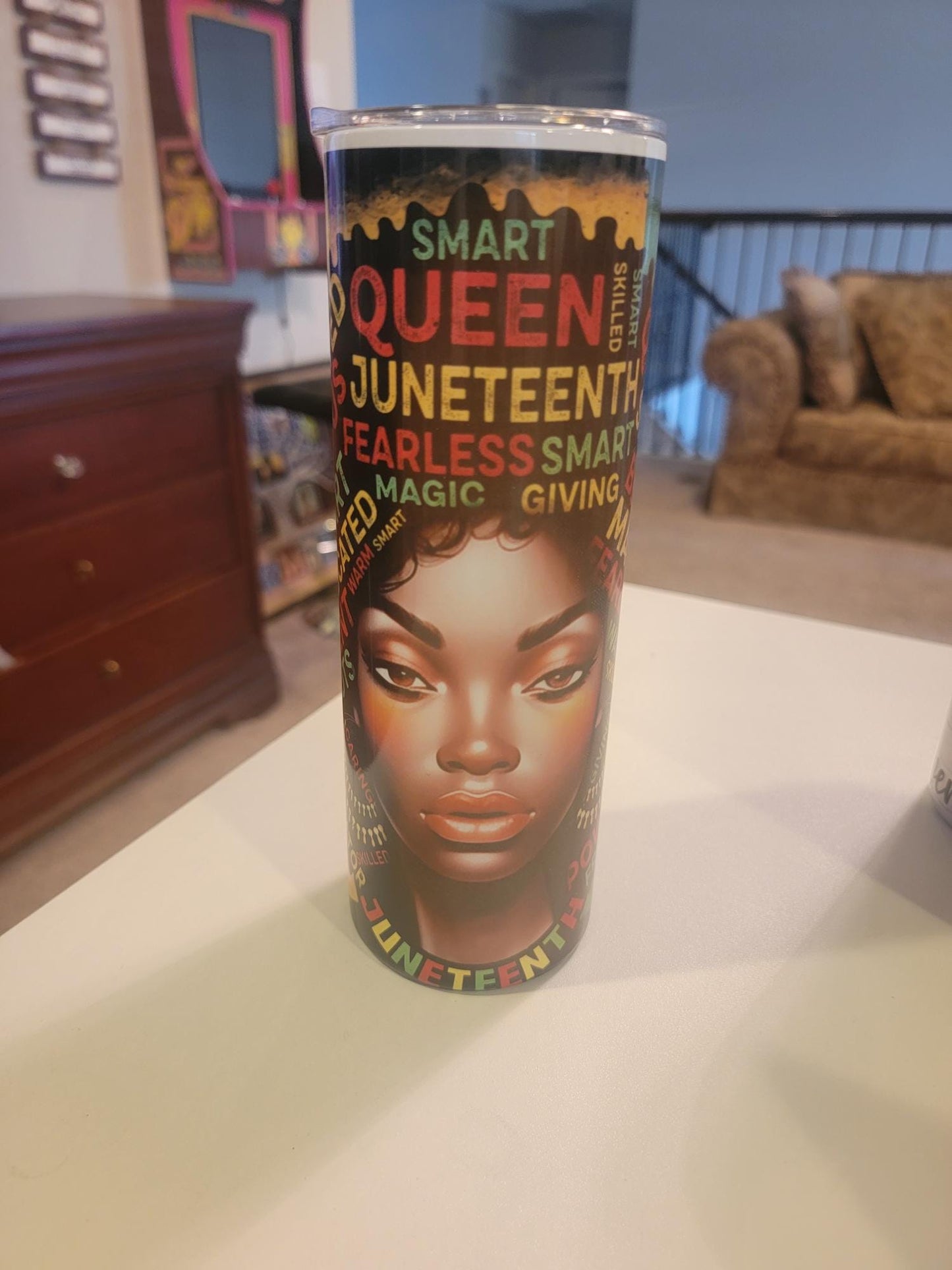 20 OZ Black Culture Stainless Steel Tumbler – Insulated & Stylish!