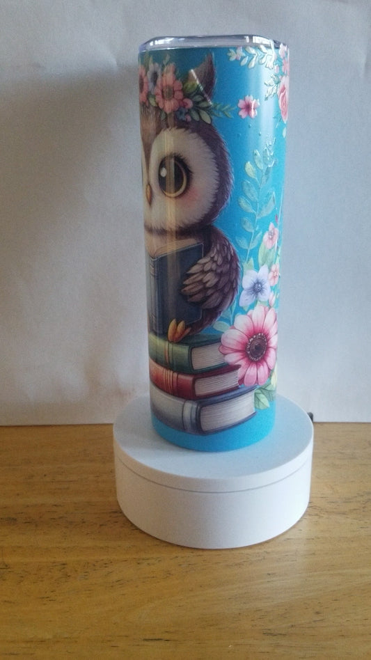 VDTFDW- 20 oz Stainless Steel Tumbler | Owls
