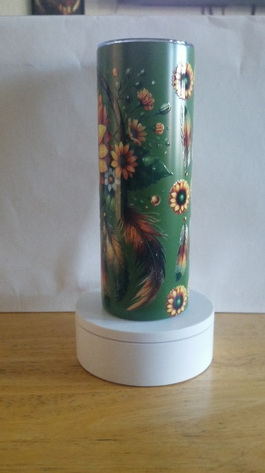 VDTFDW- 20 oz Stainless Steel Tumbler | Sunflower 3