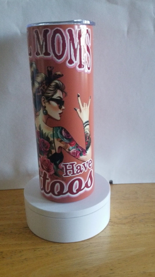 VDTFDW- 20 oz Stainless Steel Tumbler | Tattoo Mom